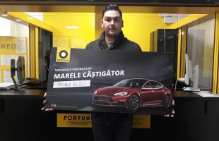 A câștigat o mașină Tesla și a devenit superstarul Naționalei Inspiraților la Fortuna 