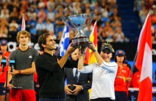 HOPMAN CUP // Nou record stabilit de Roger Federer la început de an » E primul jucător care reușește asta în 31 de ani