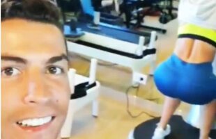 VIDEO Cristiano Ronaldo, filmare de 6 milioane de like-uri » În ce condiții lucrează starul lui Juventus :) 