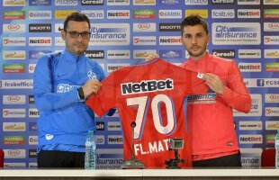 VIDEO Motivul amuzant pentru care Florentin Matei a ales tricoul cu numărul 70 + Ce spune despre momentul când a părăsit Steaua: "Am făcut o alegere bună"