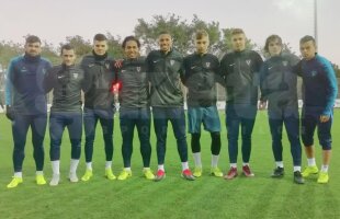 VIITORUL // FOTO EXCLUSIV Concurenţă fabuloasă în atacul Viitorului: 10 jucători se luptă pentru un loc în ofensiva lui Hagi