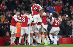 FOTO Arsenal - Chelsea 2-0 » Francezii Lacazette și Koscielny au decis Derby-ul Londrei