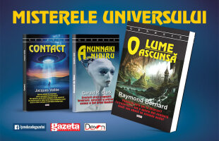 Gazeta Sporturilor prezintă Seria Misterele Universului! 3 cărți despre fenomene stranii care există! 