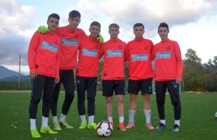În excursie cu școala » Teja a avut în Spania 6 jucători crescuți în academia FCSB! Ce s-a întâmplat cu ei + un moment amuzant cu Pintilii în prim plan