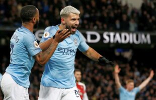 MANCHESTER CITY - ARSENAL 3-1 // VIDEO + FOTO „Bestia” Aguero i-a executat pe „tunari” și mută presiunea pe Liverpool! 