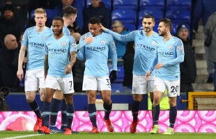 EVERTON - MANCHESTER CITY 0-2 // „Cetățenii” lui Pep Guardiola bat pe terenul lui Everton și urcă pe primul loc în Premier League, la egalitate cu Liverpool