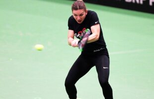 FED CUP // Suprafața din Cehia, problemă pentru Simona Halep și Monica Niculescu: „E foarte mult verde, luminile sunt ciudate, dar ne obișnuim”