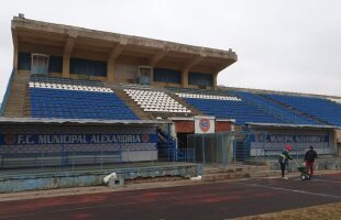 FOTO Un nou stadion modern se construiește în Alexandria » Se vor putea juca meciuri din Liga 1 și din cupele europene