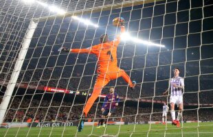 Barcelona - Valladolid 1-0 // VIDEO Extraterestru! Leo Messi, încă o performanță remarcabilă » Dar ce face cu penaltyurile?