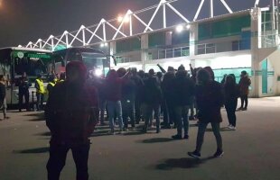 CONCORDIA CHIAJNA - FCSB 0-0 // VIDEO Fanii celor de la FCSB n-au mai rezistat și au mers după jucători la autocar! Ultimatum dat înaintea derby-ului