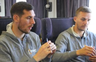 FCSB - CRAIOVA // Și „leii” merg cu trenul » Cum s-au relaxat jucătorii Craiovei în drum spre București