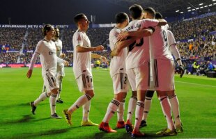 LEVANTE - REAL MADRID 1-2 // VIDEO+FOTO Real câștigă greu în La Liga, cu două penalty-uri: urmează El Clasico