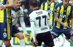 BEȘIKTAȘ - FENERBAHCE 3-3 // VIDEO Nebunie în Turcia: Beșiktaș avea 3-0 la pauză cu Fenerbahce » Cât s-a terminat meciul