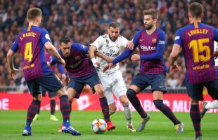 REAL MADRID - BARCELONA 0-3 // Piqué, furibund: „Să petrecem mai puțin timp cu VAR și mai mult urmărind procesul prizonierilor politici”