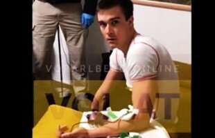 Imagini terifiante publicate de poliție într-un raid antidoping: sportiv olimpic prins cu acul în venă în timpul unei transfuzii!