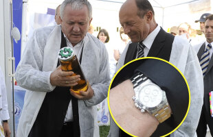 VIDEO Povestea unui Rolex de 20.000 de euro, cadou de ziua lui Băsescu. "Ideea i-a venit seara, tot atunci l-a cumpărat din Mall Băneasa"