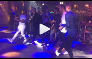 VIDEO GENIAL Eric, Vînă, Ghiță și Ianis au făcut show sub ochii lui Hagi » Au dansat pe muzică machedonească: „Va ajunge titular, ia uite-l cum joacă!”