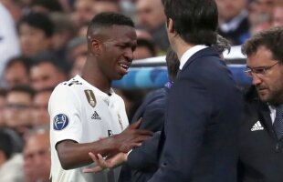 REAL MADRID - AJAX  1-4// FOTO Dublă lovitură pentru Real Madrid: Lucas Vazquez și Vinicius s-au accidentat în prima repriză! Vinicius a părăsit terenul în lacrimi