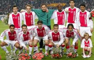 REAL MADRID - AJAX 1-4 // Imagine ISTORICĂ postată de UEFA! Cristi Chivu și Bogdan Lobonț, titulari în precedenta generație a lui Ajax care atingea „sferturile” Ligii Campionilor
