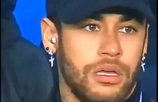 PSG - MANCHESTER UNITED // VIDEO Neymar a rămas blocat! Reacție antologică în clipa în care Skomina a dictat penalty