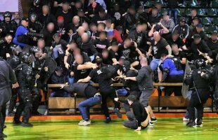 VIDEO Reacția Jandarmeriei după incidentele barbare de la derby-ul din handbal + primele măsuri și ce se întâmplă cu fanii care se întorc la București