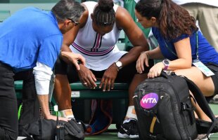 WTA INDIAN WELLS // Probleme mari pentru Serena Williams » S-a retras în meciul cu Garbine Muguruza: „Nu pot să respir”