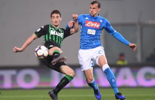 Sassuolo - Napoli 1-1 // Vlad Chiricheș, lăudat în Italia: „Ştiam că avem fundaşi de valoare!” » Ce notă a primit fundașul român