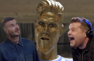 VIDEO David Beckham, farsă de coșmar în SUA cu noua lui statuie: „Ăsta nu sunt eu! Ce naiba mi-ați făcut?!” :D