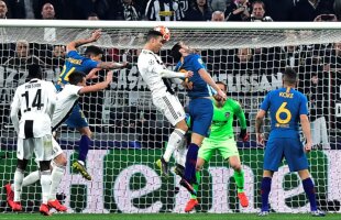 JUVENTUS - ATLETICO // VIDEO + FOTO La milimetru! Gol de senzație marcat de Ronaldo validat cu tehnologia liniei porții