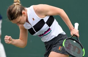 SIMONA HALEP - MARKETA VONDROUSOVA » VIDEO Singurul moment de strălucire din primul set » Lovitură fabuloasă a Simonei