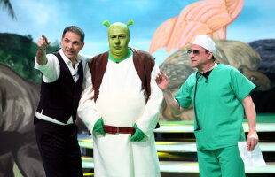 FOTO » Eroul Duckadam a devenit căpcăunul Shrek! Moment incredibil petrecut la Antena 1: "Nu vreți mai bine să vă fac un transplant de cap?"