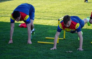 FOTO Naționala U21 a României a început pregătirea pentru EURO 2019