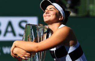 VIDEO+FOTO 18 ani și cât curaj! Bianca Andreescu a învins-o pe Angelique Kerber, 6-4, 3-6, 6-4, și s-a impus la Indian Wells » Simona Halep se menține astfel pe locul 3