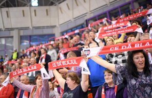 Volei Alba Blaj - Busto Arsizio 0-3 // FOTO + VIDEO Sala Transilvania, arhiplină la finala Cev Cup