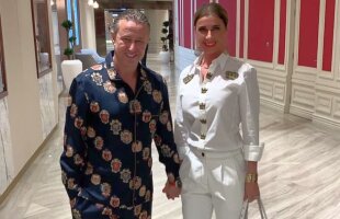 FOTO Am aflat ce e cu „carpeta” în care era îmbrăcat Reghecampf! E Dolce&Gabbana: cât costă și din ce colecție face parte