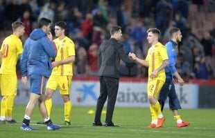 SPANIA U21 - ROMÂNIA U21 1-0 // Mirel Rădoi, îngrijorat de situația lui Dragoș Nedelcu: „Nu aș fi vrut să fac publice discuțiile”