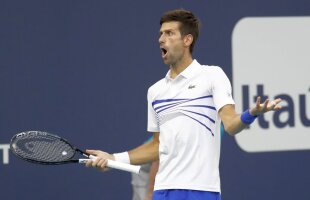 ATP MIAMI // Novak Djokovic, criză de nervi la Miami » A urlat la arbitru: „Nu am de gând să joc așa!”