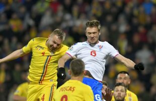 La națională, ca la Divizia D! Cosmin Moți a apărut cu burtă în debutul preliminariilor pentru Euro 2020