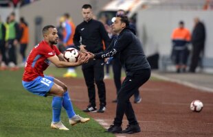 FCSB - SEPSI 2-0 // Mihai Teja, explicații pentru înlocuirea lui Moruțan: „Am fost inspirat! Nu a jucat bine, ce era să fac?”