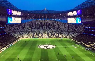 Tottenham - Manchester City // FOTO „Zidul alb” » Scenografie impresionantă pe stadionul de 1 miliard de euro