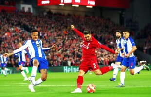 LIVERPOOL - FC PORTO 2-0 // VIDEO Roberto Firmino, cifre fantastice după turul cu Porto: doar Ronaldo îl depășește +  statistică impresionantă pe Anfield