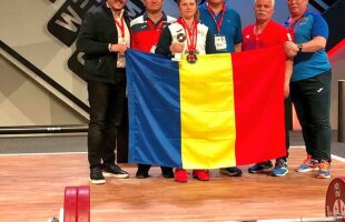 Mădălina Bianca Molie a cucerit două medalii la Campionatul European de haltere!