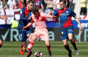 HUESCA - BARCELONA 0-0 // Barcelona, egal pe terenul ultimei clasate din Spania » Cum arată lupta la titlu