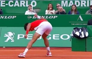 ATP MONTE CARLO // FOTO + VIDEO Novak Djokovic, moment incredibil de furie în duelul la limită cu Philipp Kohlschreiber