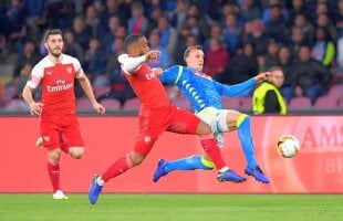 NAPOLI - ARSENAL // VIDEO+FOTO Vlad Chiricheș a luat cea mai mare notă din echipa italienilor: „Singurul aspect pozitiv în meciul ăsta a fost prestația lui”