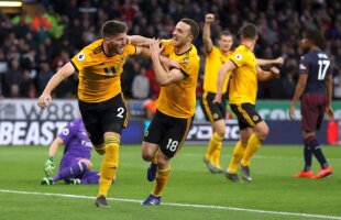 Wolverhampton - Arsenal 3-1 // FOTO „Tunarii” ratează șansa de a urca pe un loc de Liga Campionilor! Umiliți într-o repriză de Wolves