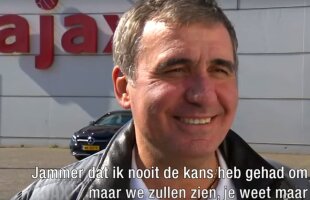 VIDEO Gică Hagi, eroul unui reportaj realizat de cei de la Ajax: „Noi spuneam că Răzvan Marin seamănă cu Xavi”