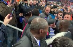 VIDEO // Neymar, MM de Paris » Gest ORIBIL al brazilianului, care a urcat în tribună și a lovit un spectator!