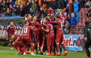 CFR Cluj poate deveni campioană cu două etape înainte de final! Scenariul nu e deloc unul SF