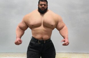FOTO Hulk din Iran, Sajad Gharibi, și-a anunțat debutul în MMA